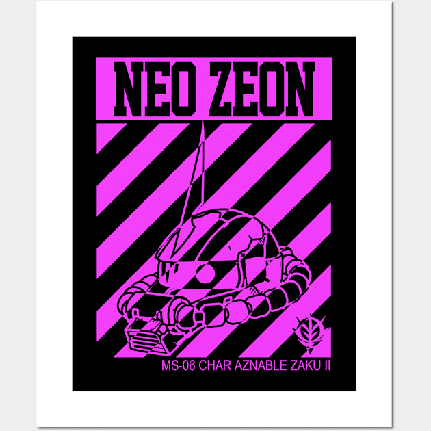 pink zaku Wall Art by 10thstreet